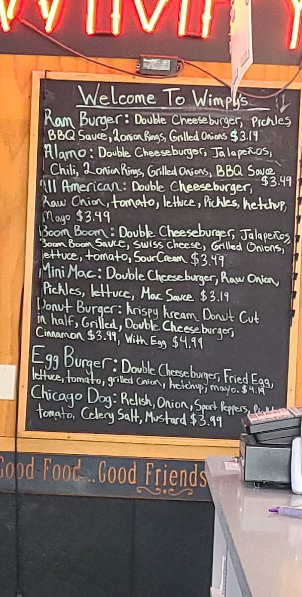 Wimpy Burger Menu - Image 5